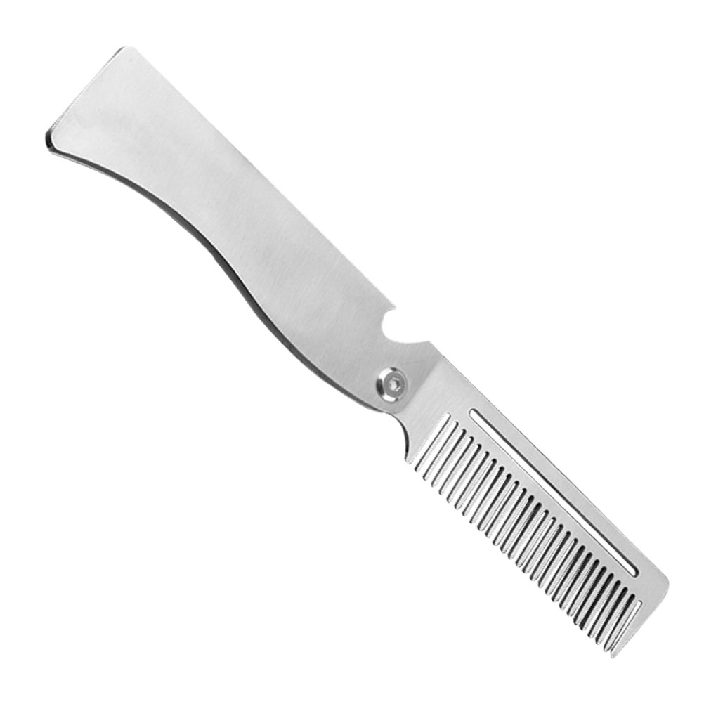 Foldable Beard Comb Folding Ha - Grooming Men'S Hair recension och pris