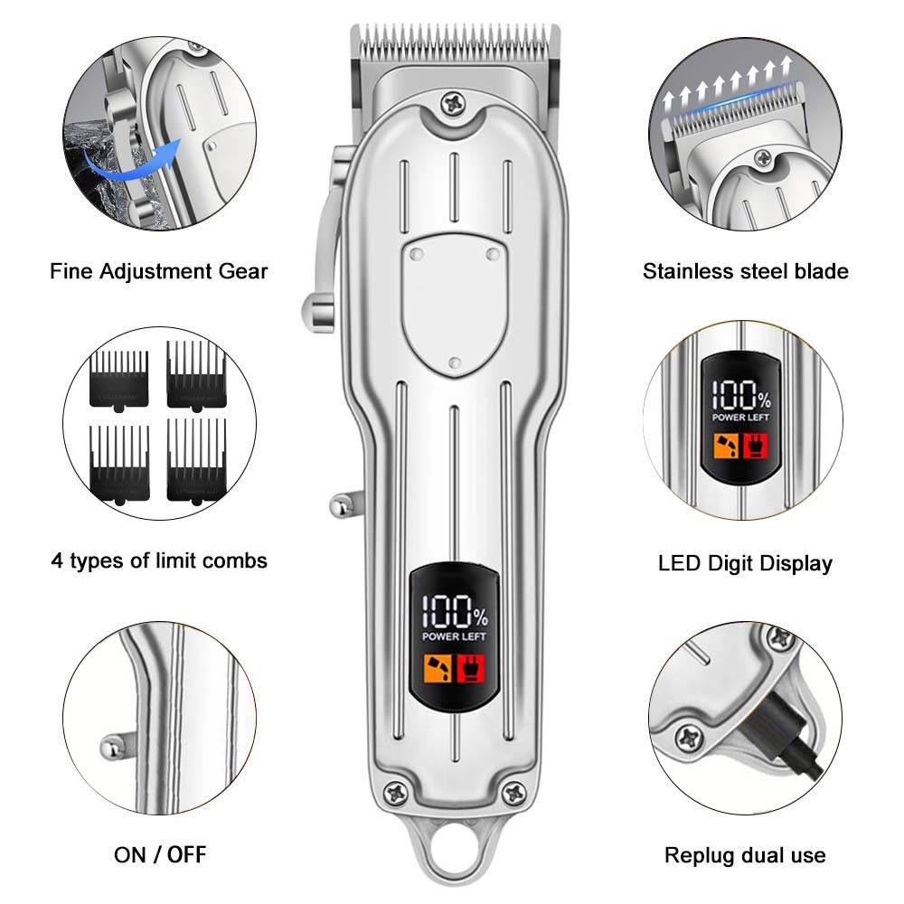 Professional Hair Clippers for - Men'S Grooming Kits recension och pris