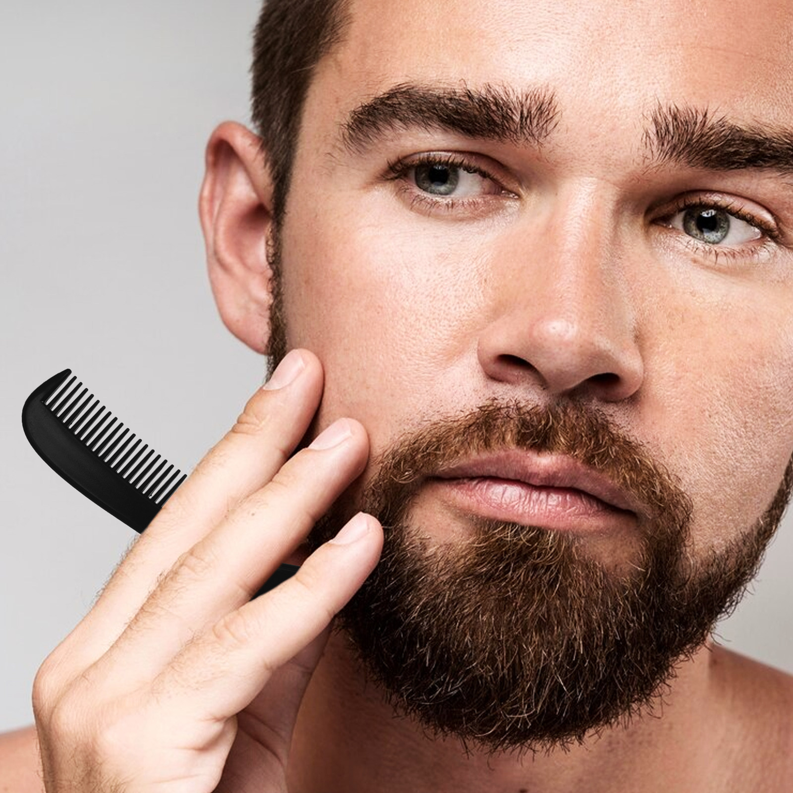 10Pcs Small Beard Comb for Men - Grooming Men'S Hair recension och pris