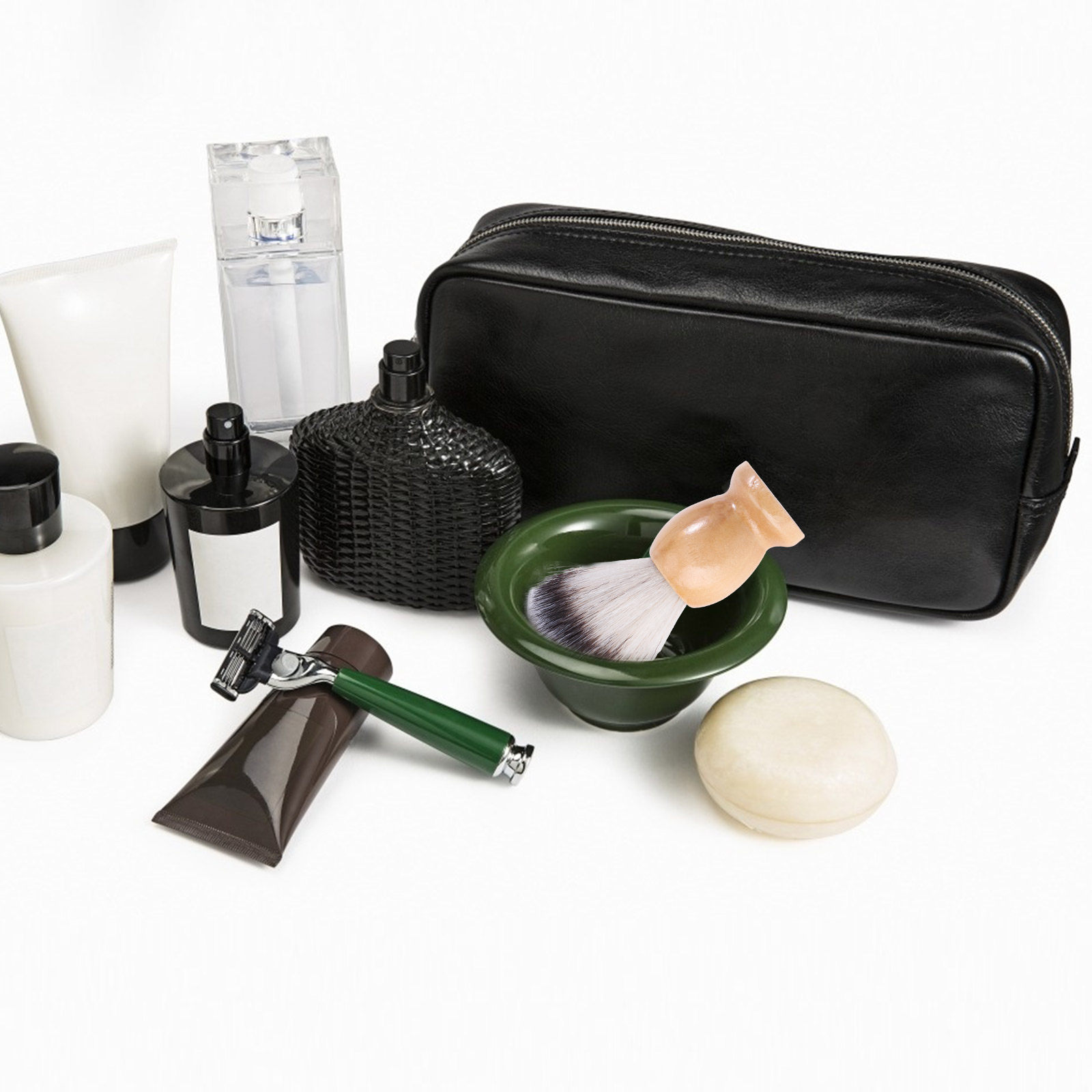 Beard Brush for Men with Synth - Grooming Men'S Hair recension och pris