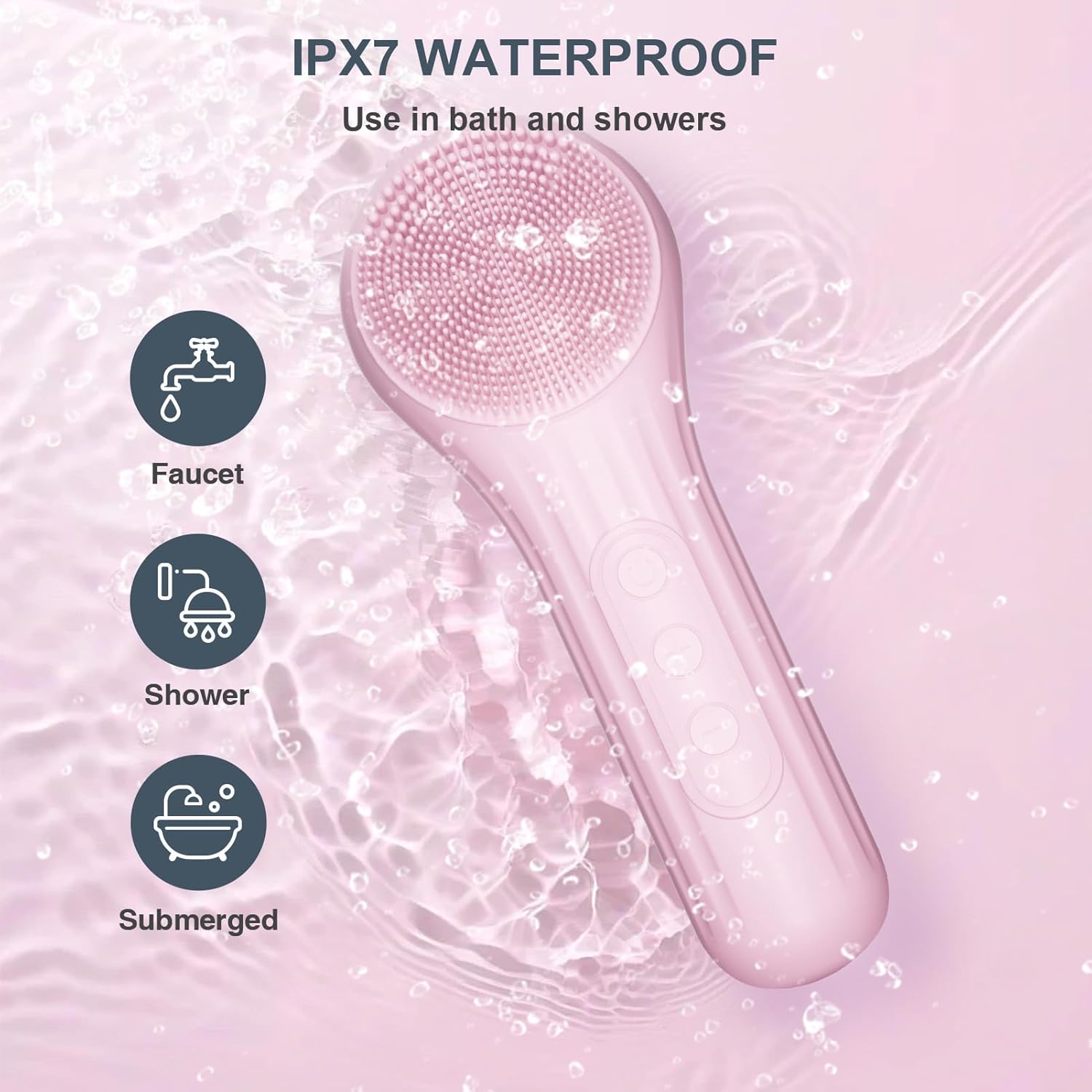 Silicone Face Scrubber, Waterp - Face Wash Mens recension och pris