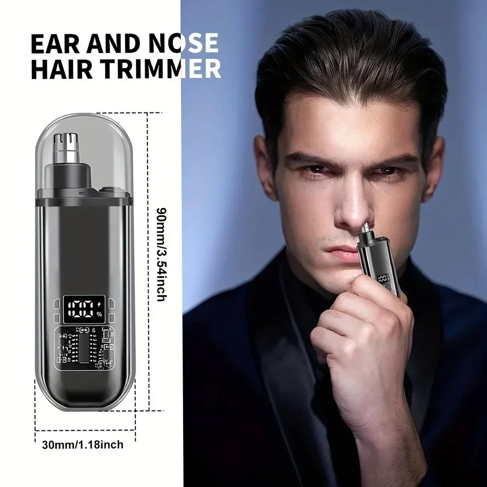 Electric Mini Nose Ear Hair Tr - Men'S Grooming Hair Removal recension och pris