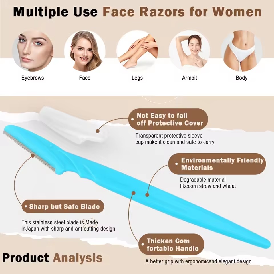5/10/30/40pcsbrow Razor and Fa - Grooming Men'S Hair recension och pris