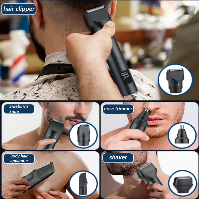 5-In-1 Cordless Hair Clipper L - Men'S Grooming Kits recension och pris