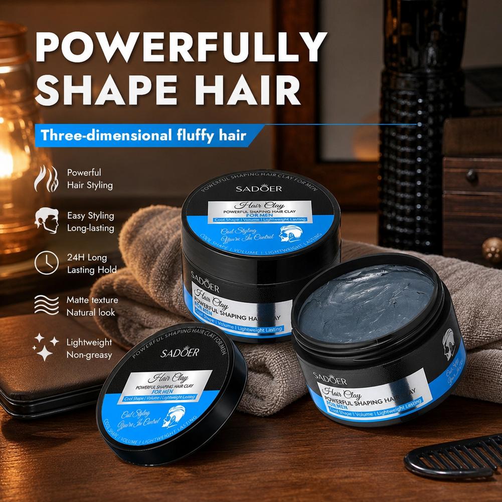 Matte Hair Styling Clay Strong - Grooming Men'S Hair recension och pris