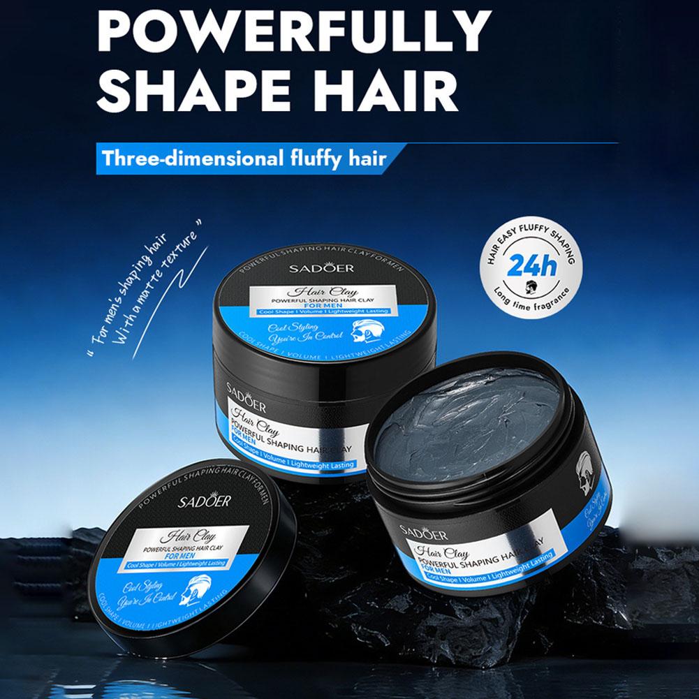 Matte Hair Styling Clay Strong - Grooming Men'S Hair recension och pris