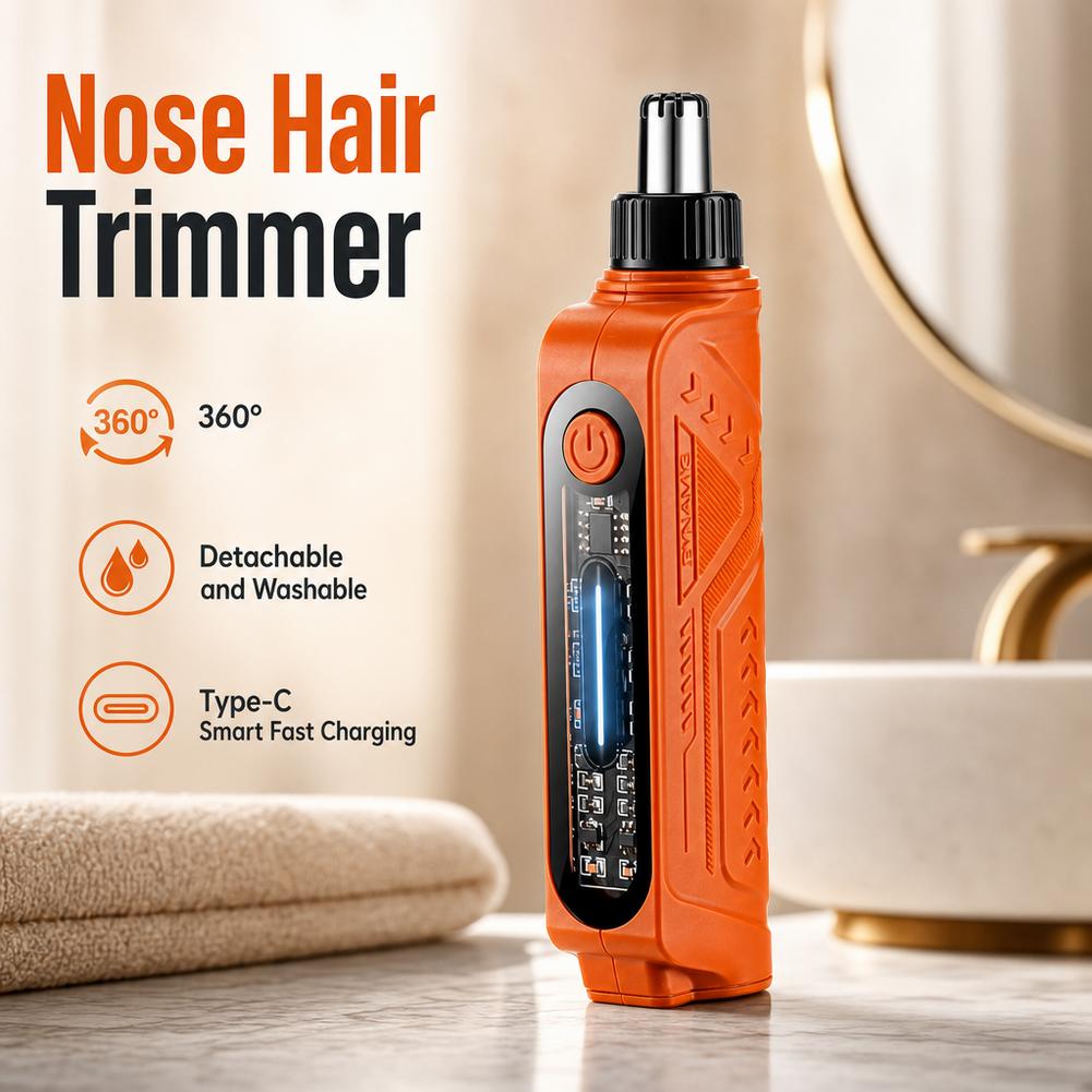 Rechargeable Nose Hair Trimmer - Men'S Grooming Hair Removal recension och pris