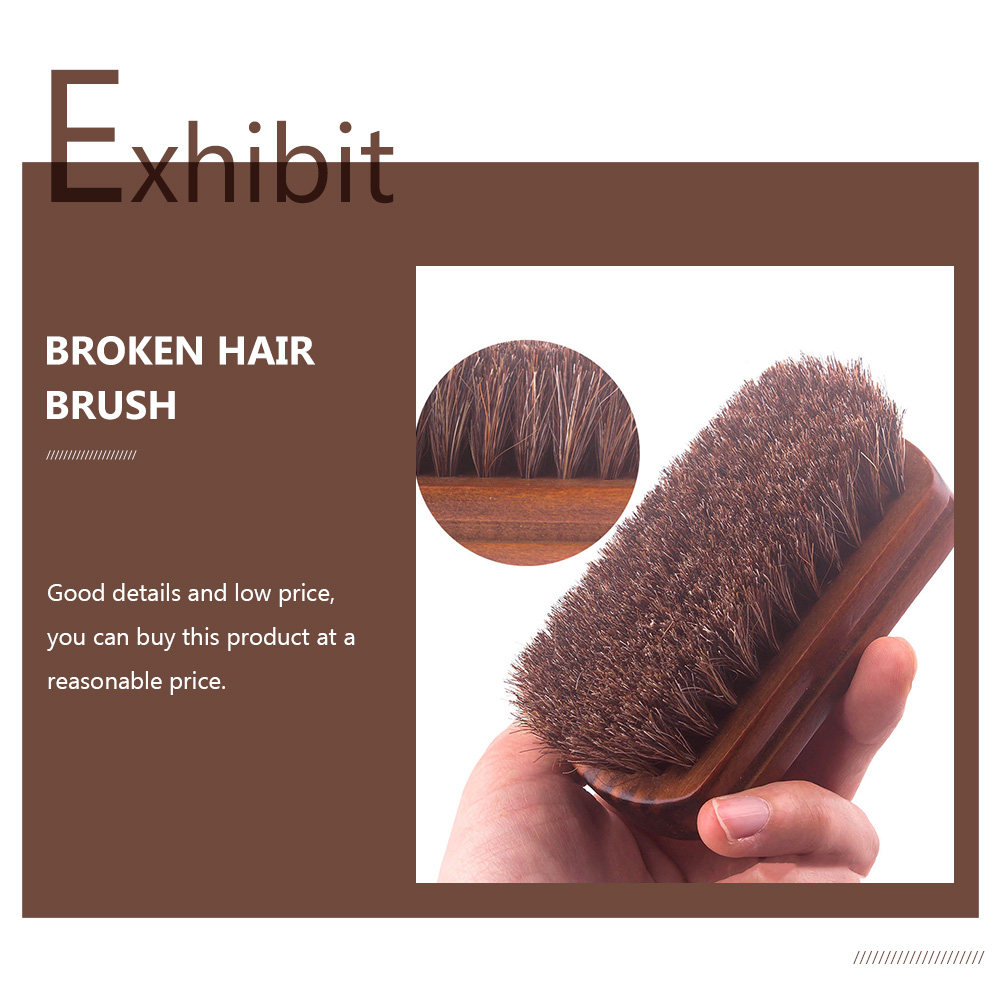Beard Brush Men Multi-Use Hors - Grooming Men'S Hair recension och pris