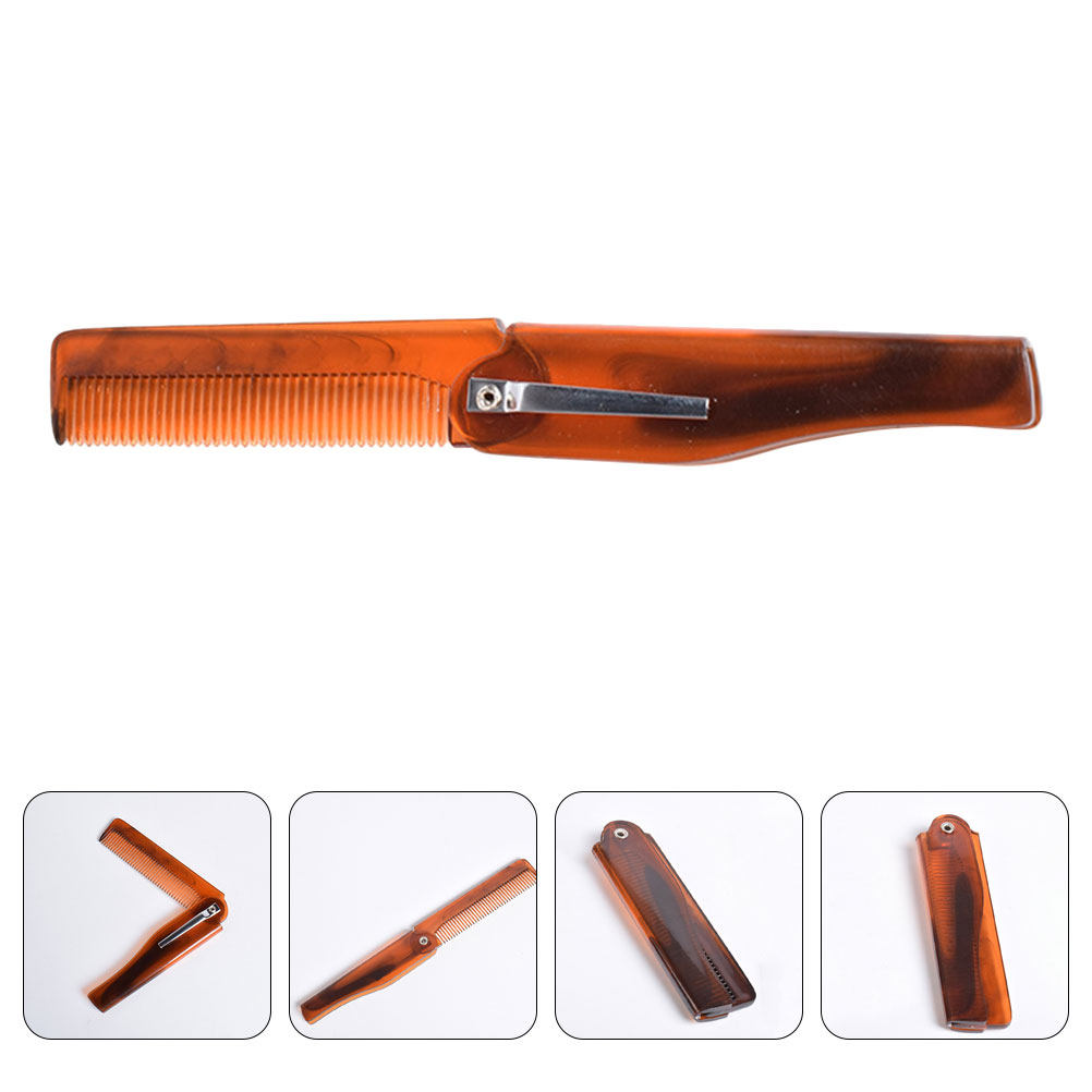 Foldable Hair Comb for Men Por - Grooming Men'S Hair recension och pris
