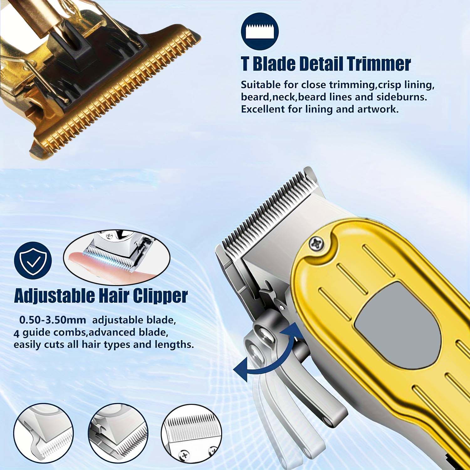 2 in 1 Electric Hair Clipper & - Men'S Grooming Kits recension och pris