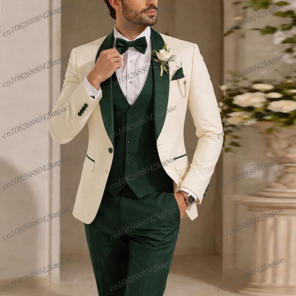 New Ivory And Dark Green Forma - Men'S Grooming Kits recension och pris