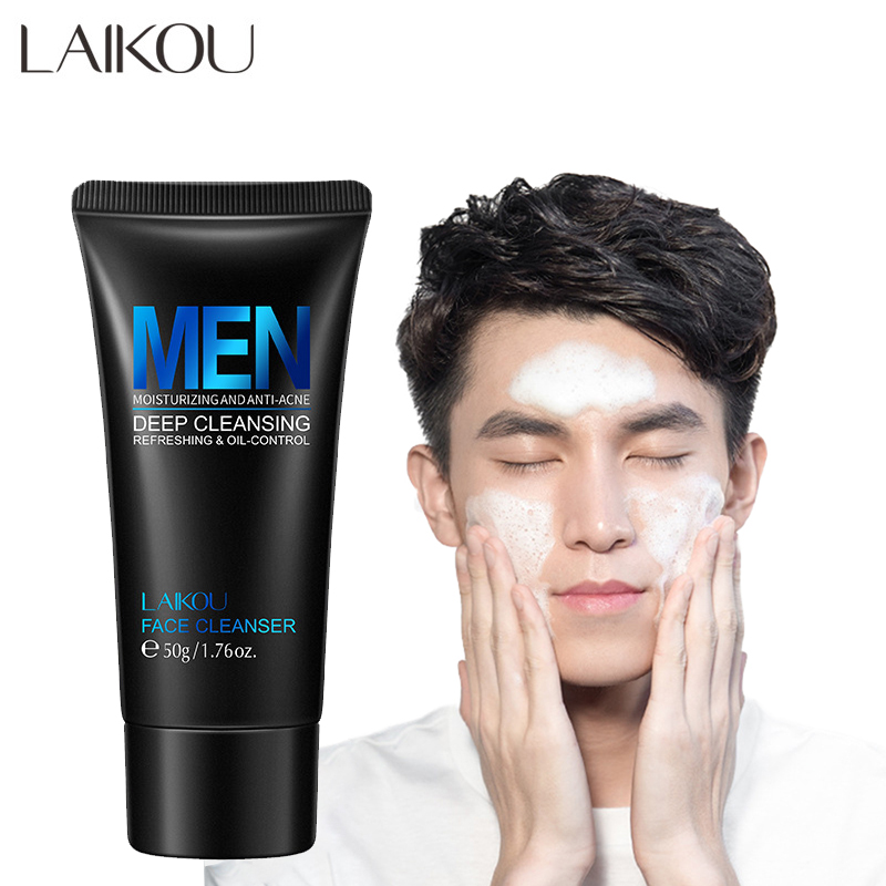 LAIKOU Men Facial Cleanser Fac - Face Wash Mens recension och pris