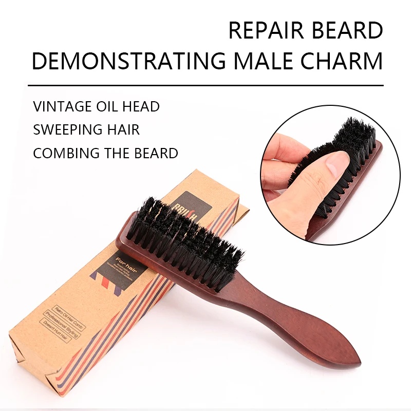 Barber Prefessional  Wooden Ha - Grooming Men'S Hair recension och pris