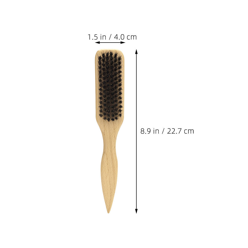 Men Small Soft Beard Brush Woo - Grooming Men'S Hair recension och pris